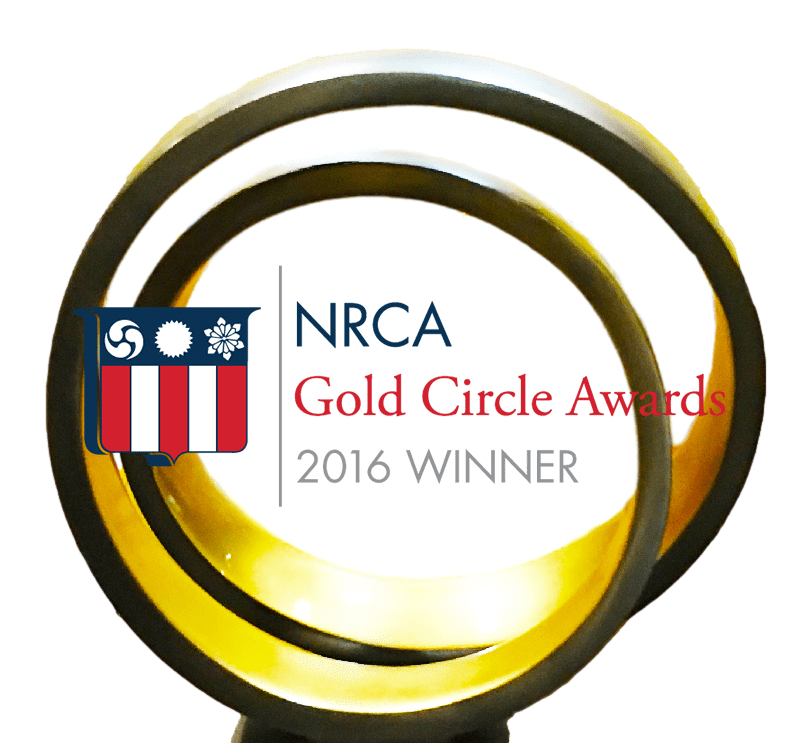 Gold Circle award National Roofing Contractor's Association